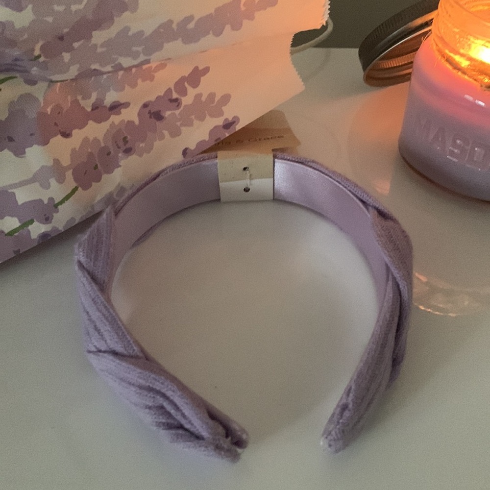 Lavender Headband